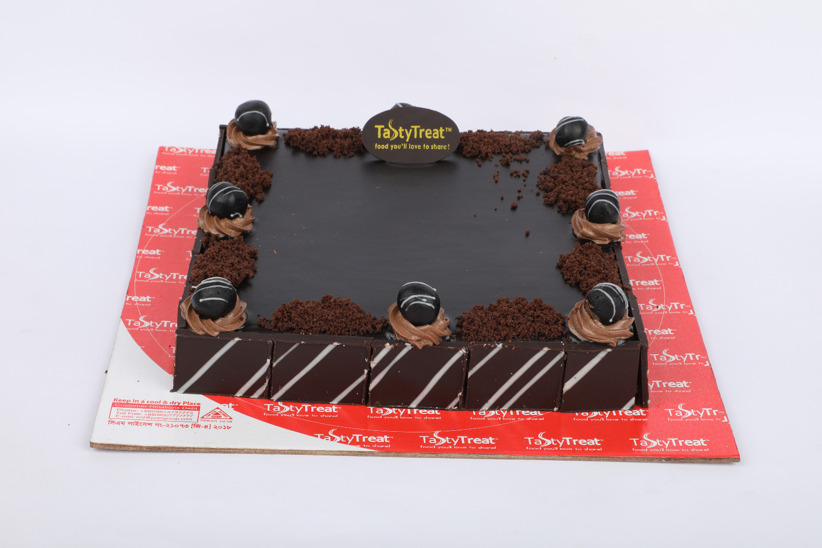 Tasty Treat Chocolate Cake 500gm - Giftgrabr