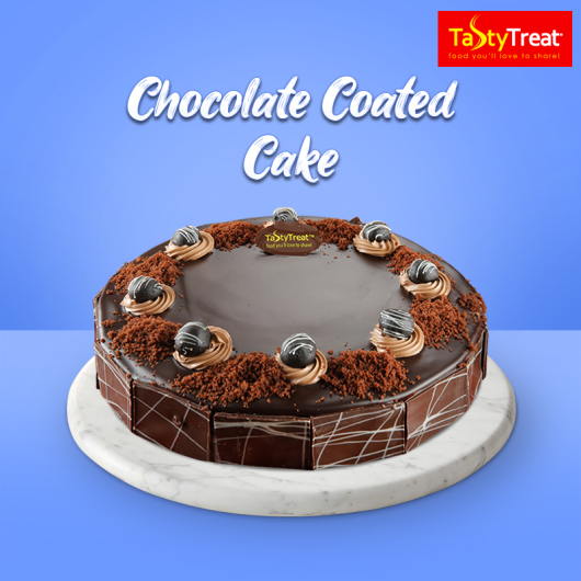 CHOCOLATE COATED CAKE 300GM